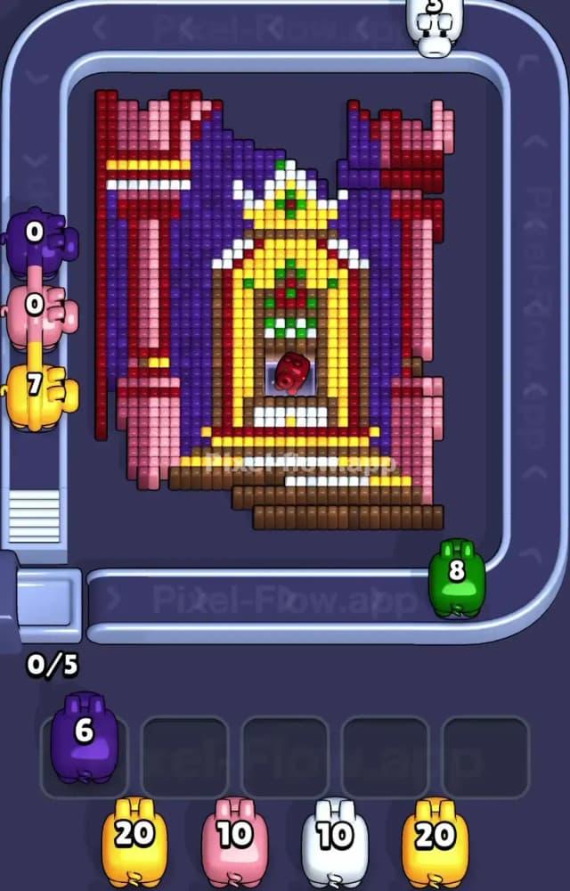 Pixel Flow Level 1547 Solution 1