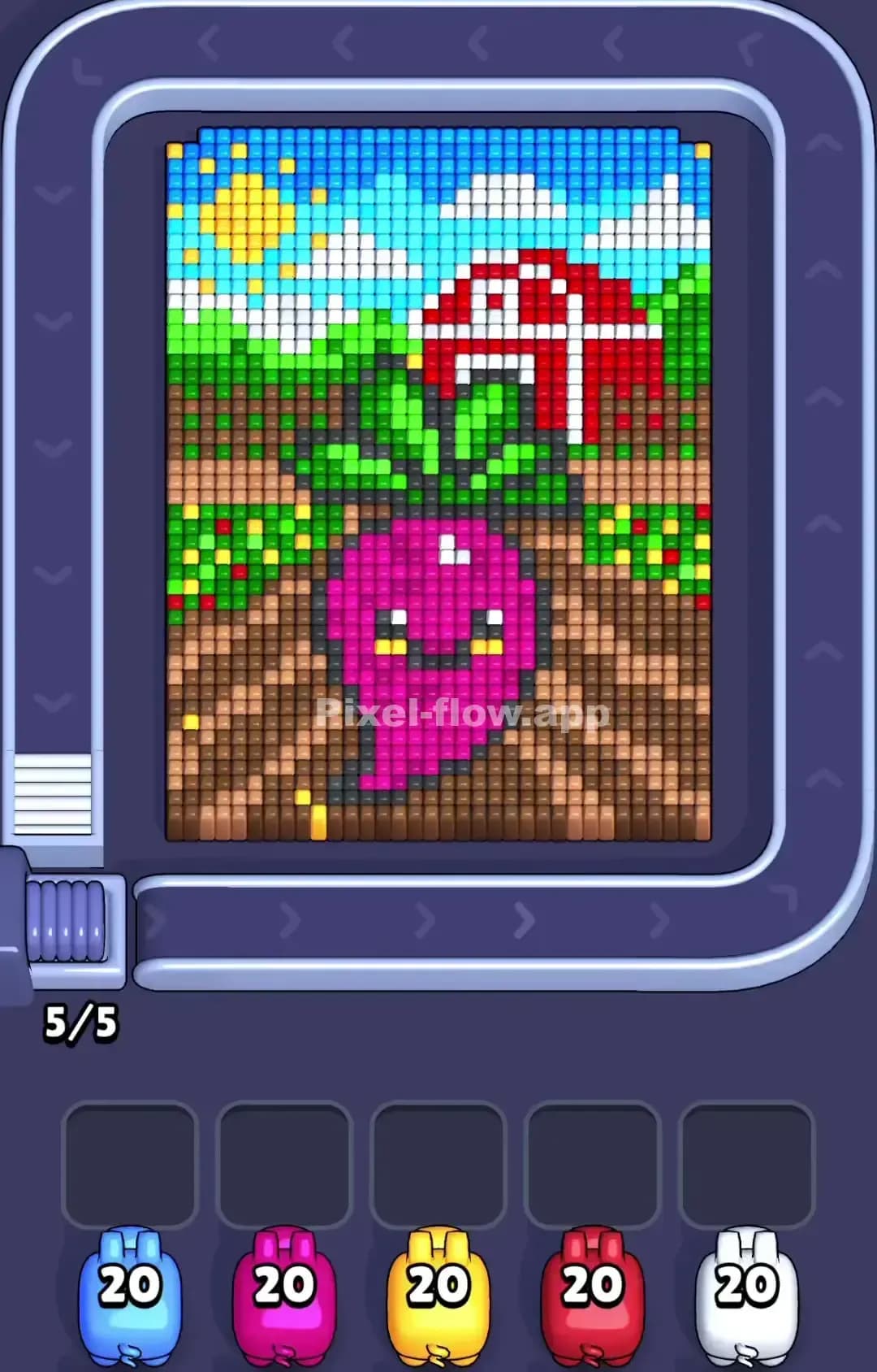 Pixel Flow Level 1013 Screenshot