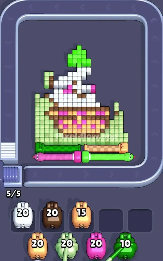 Pixel Flow Level 367 Solution 2