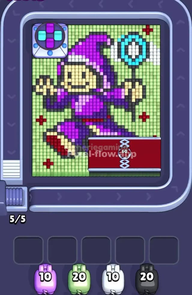 Pixel Flow Level 1797 Gameplay