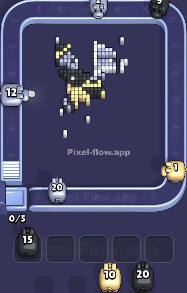 Pixel Flow Level 1508 Solution 3