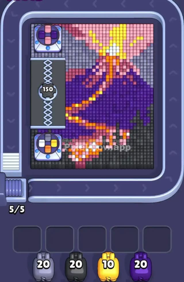 Pixel Flow Level 1684 Gameplay