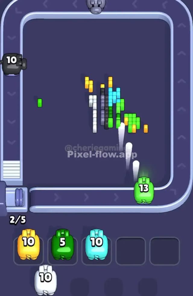 Pixel Flow Level 1906 Solution 3