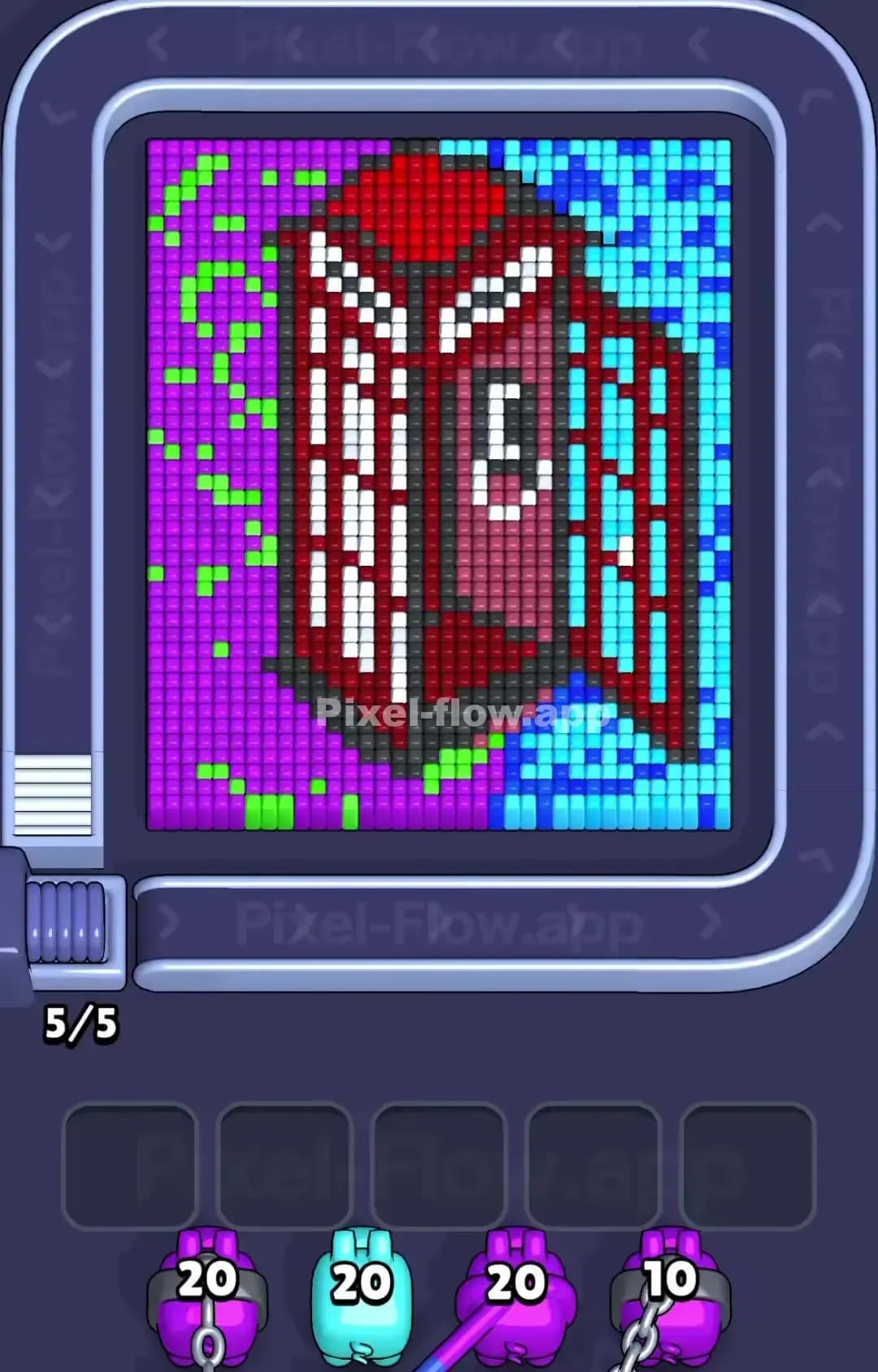 Pixel Flow Level 1562 Screenshot