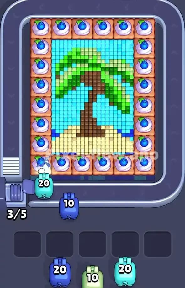 Pixel Flow Level 555 Gameplay