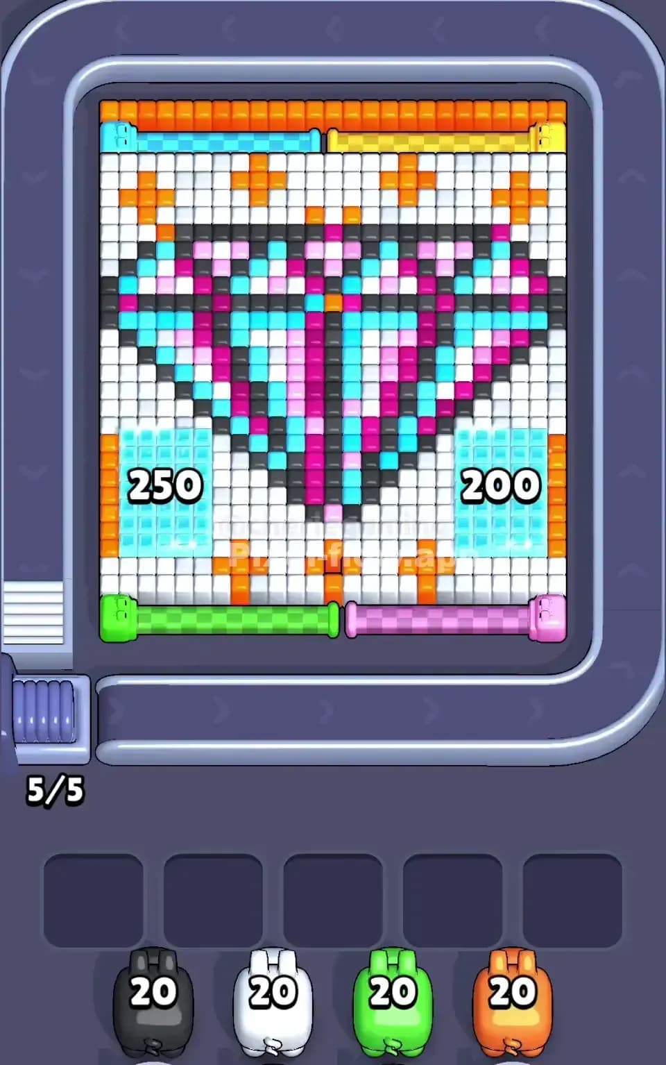 Pixel Flow Level 480 Screenshot