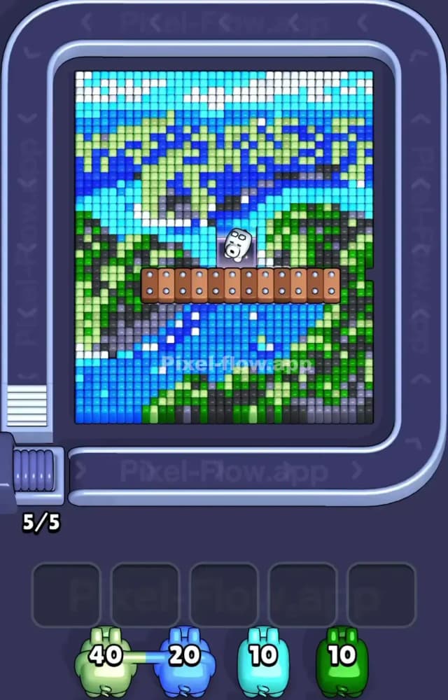 Pixel Flow Level 1523 Gameplay