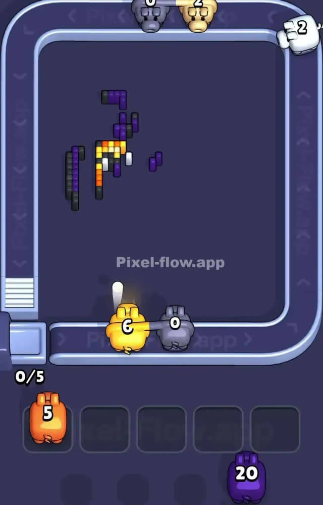 Pixel Flow Level 1573 Solution 3
