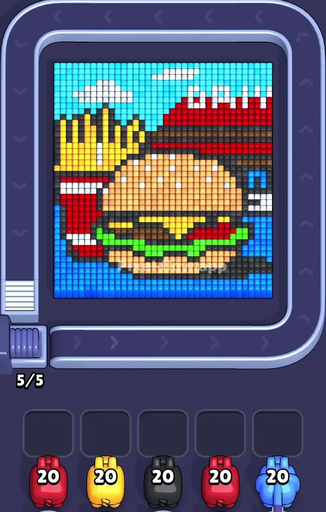 Pixel Flow Level 848 Screenshot