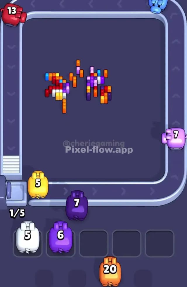 Pixel Flow Level 1822 Solution 3