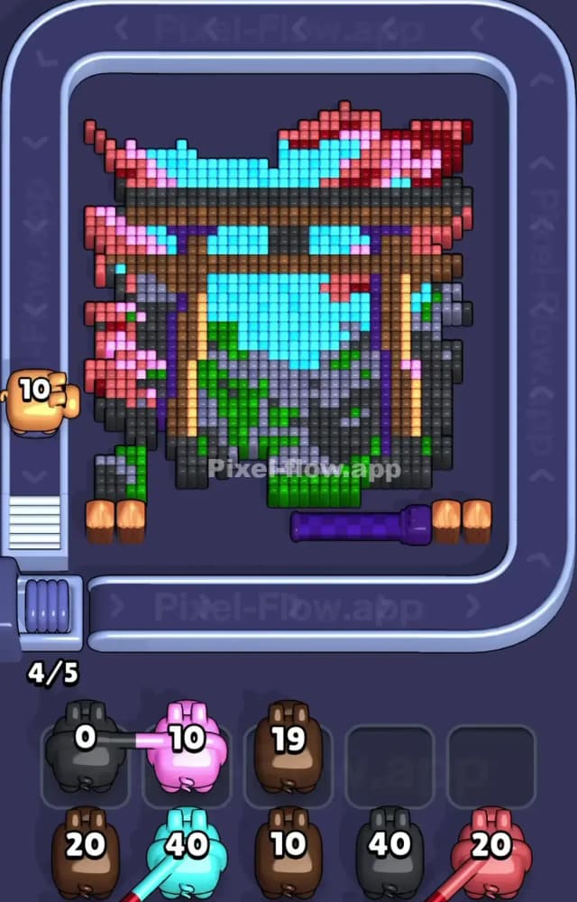 Pixel Flow Level 1530 Solution 1