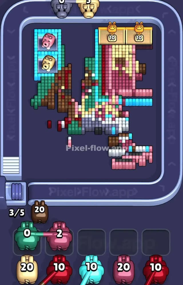 Pixel Flow Level 1478 Solution 2