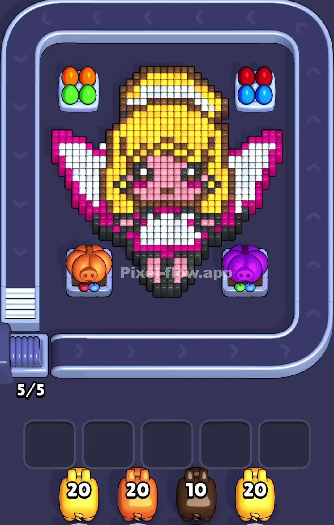 Pixel Flow Level 852 Screenshot