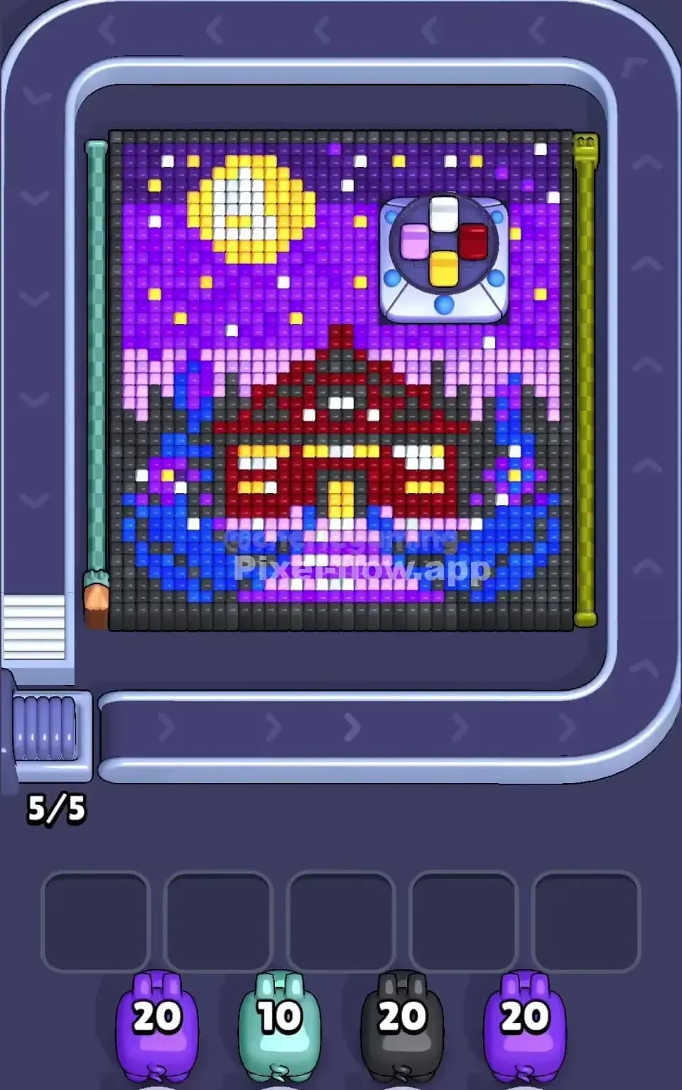 Pixel Flow Level 786 Screenshot