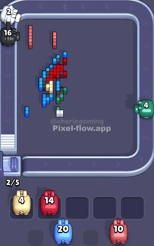 Pixel Flow Level 510 Solution 3