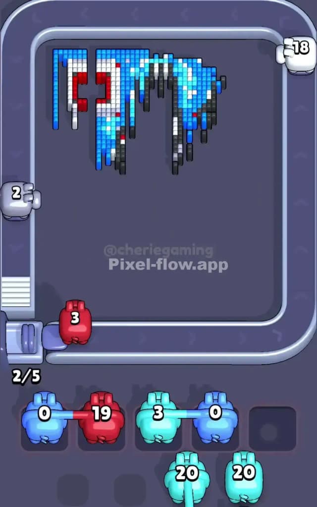 Pixel Flow Level 755 Solution 3