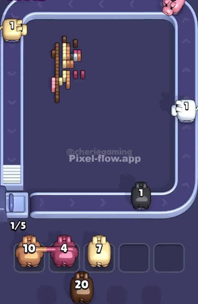 Pixel Flow Level 1782 Solution 3