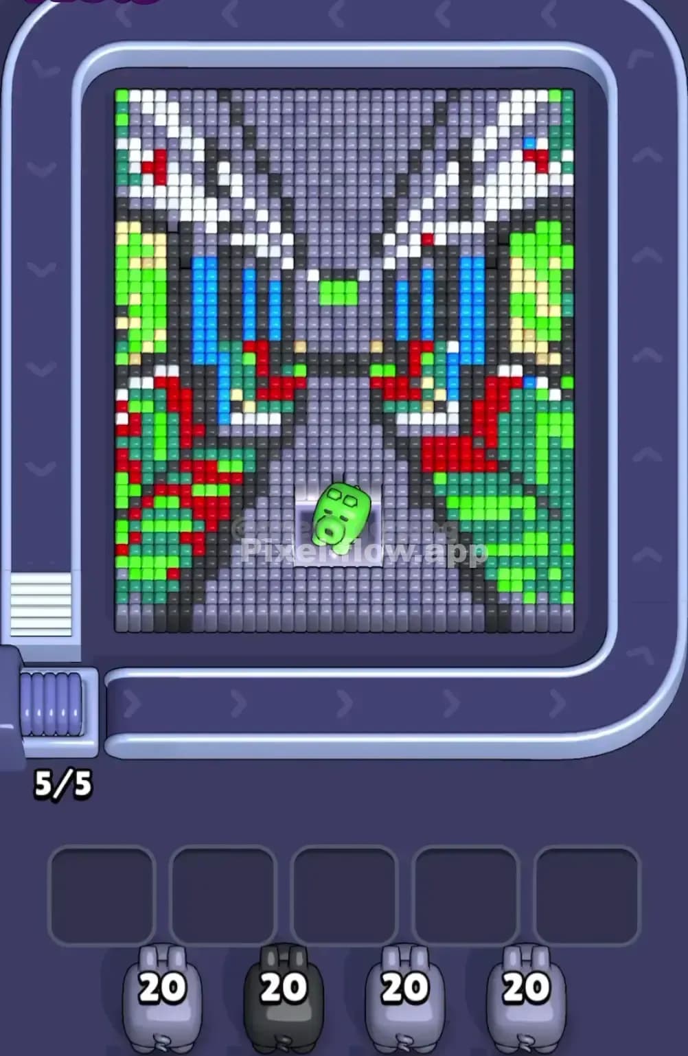 Pixel Flow Level 1757 Screenshot