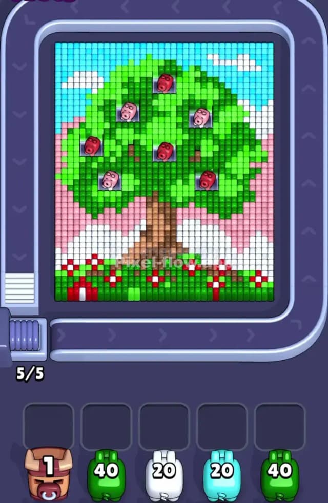 Pixel Flow Level 1662 Gameplay