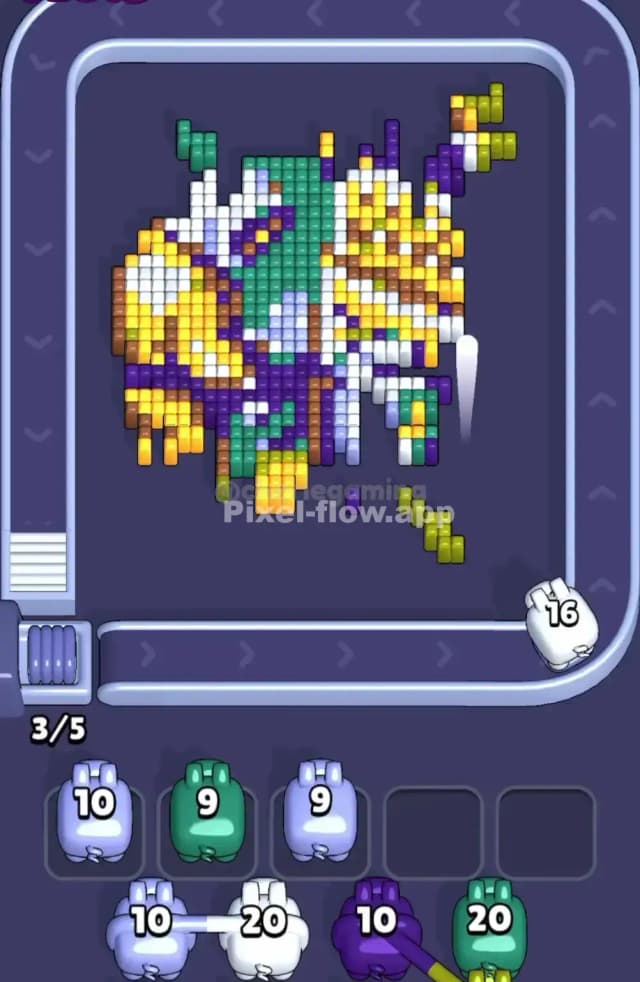 Pixel Flow Level 1888 Solution 2