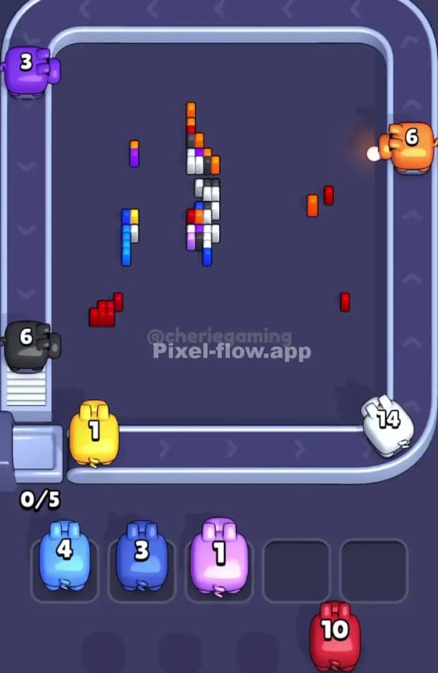 Pixel Flow Level 1857 Solution 3