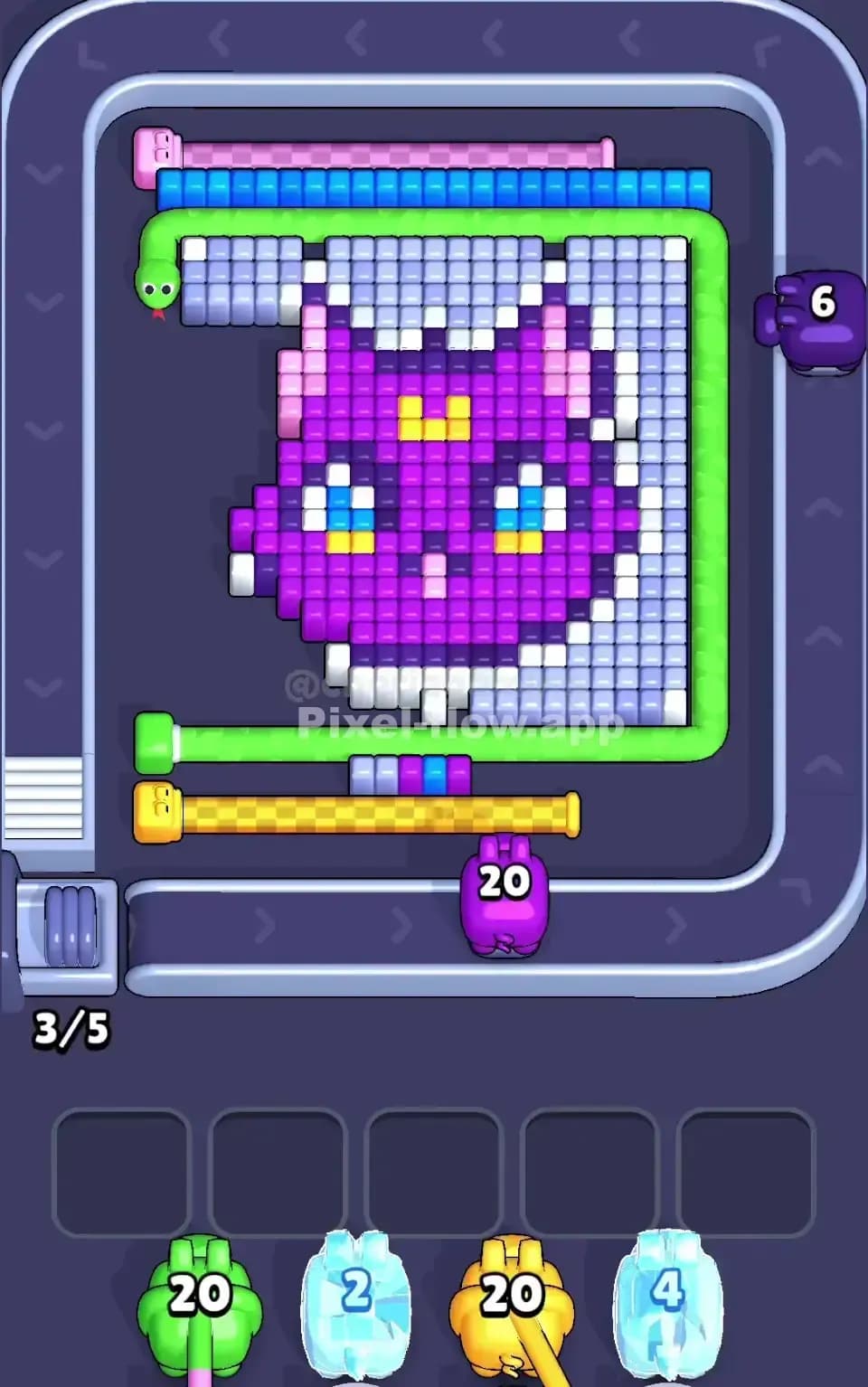 Pixel Flow Level 782 Screenshot