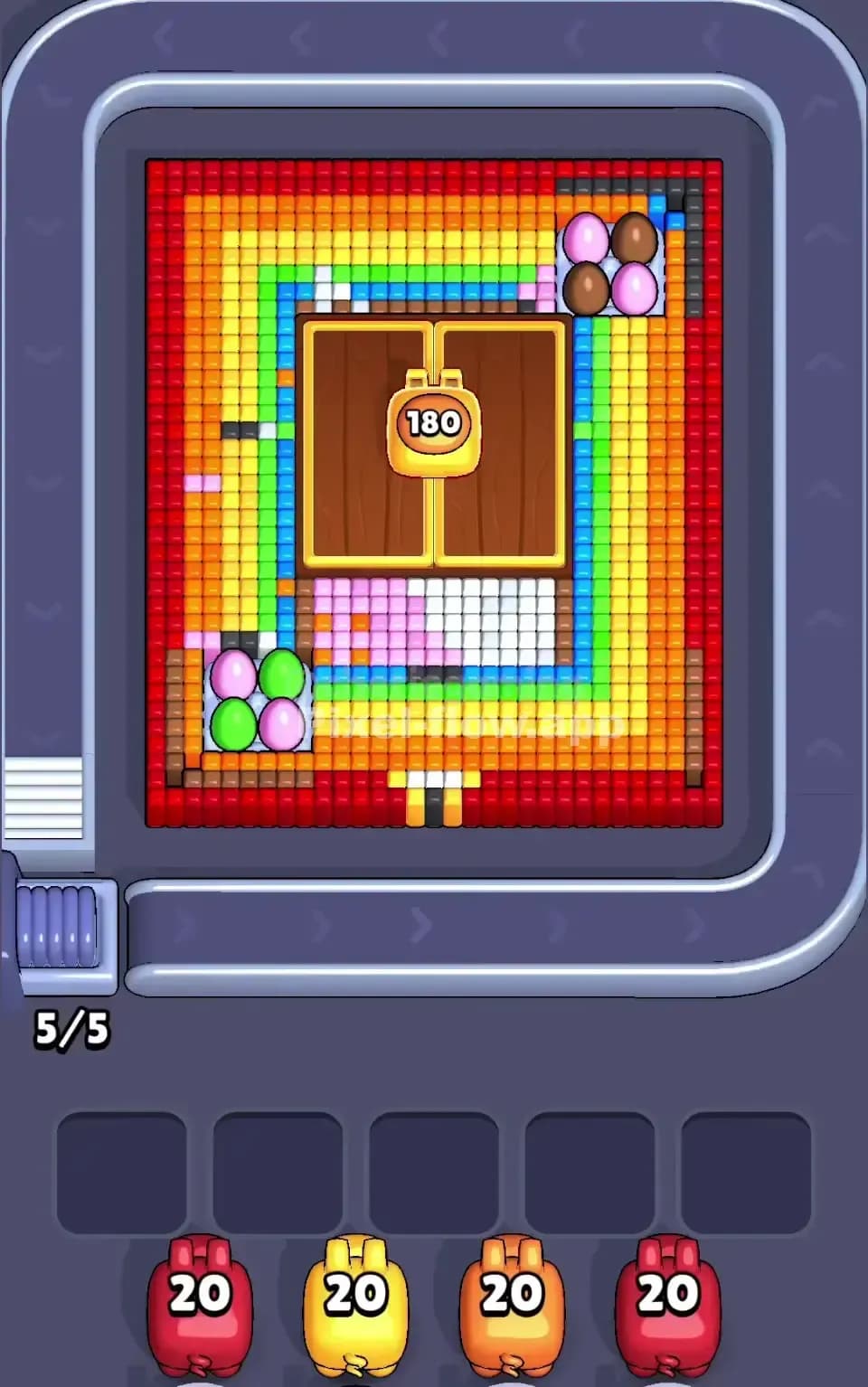 Pixel Flow Level 437 Screenshot