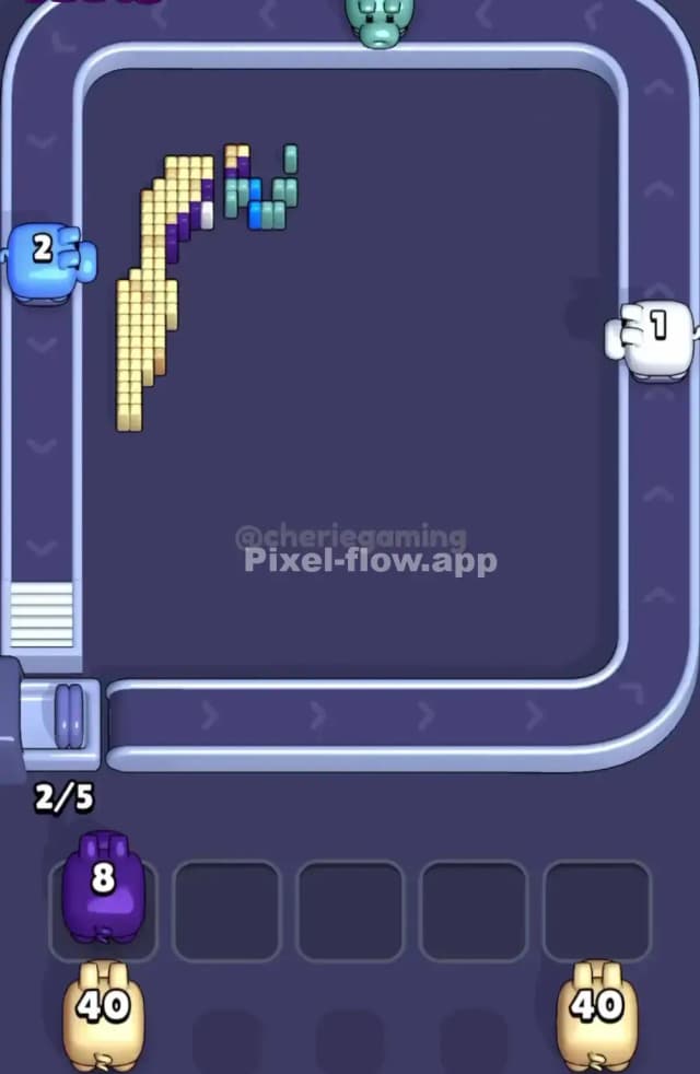 Pixel Flow Level 1605 Solution 3