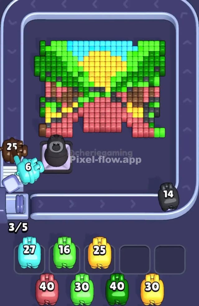 Pixel Flow Level 1904 Solution 1