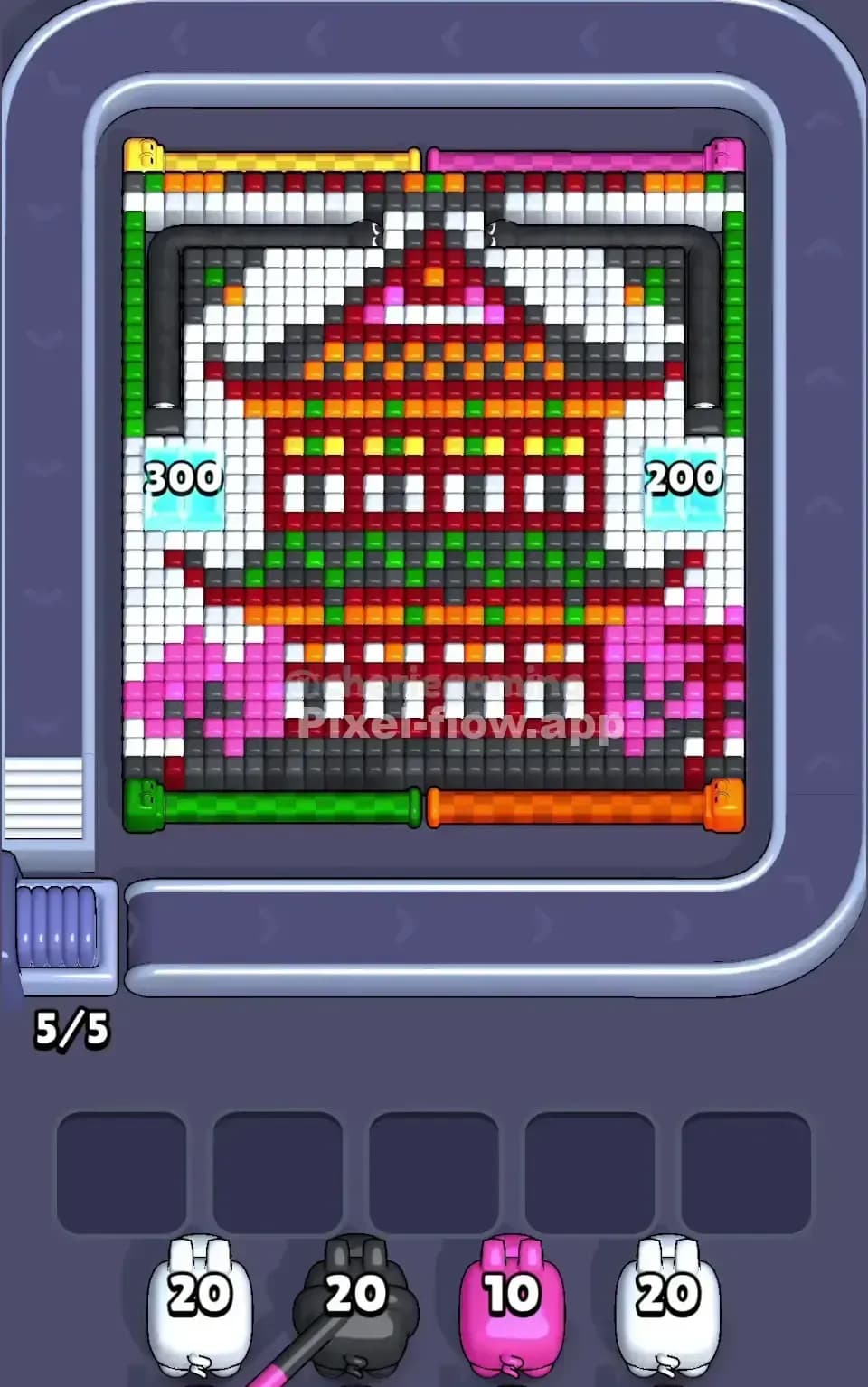 Pixel Flow Level 447 Screenshot