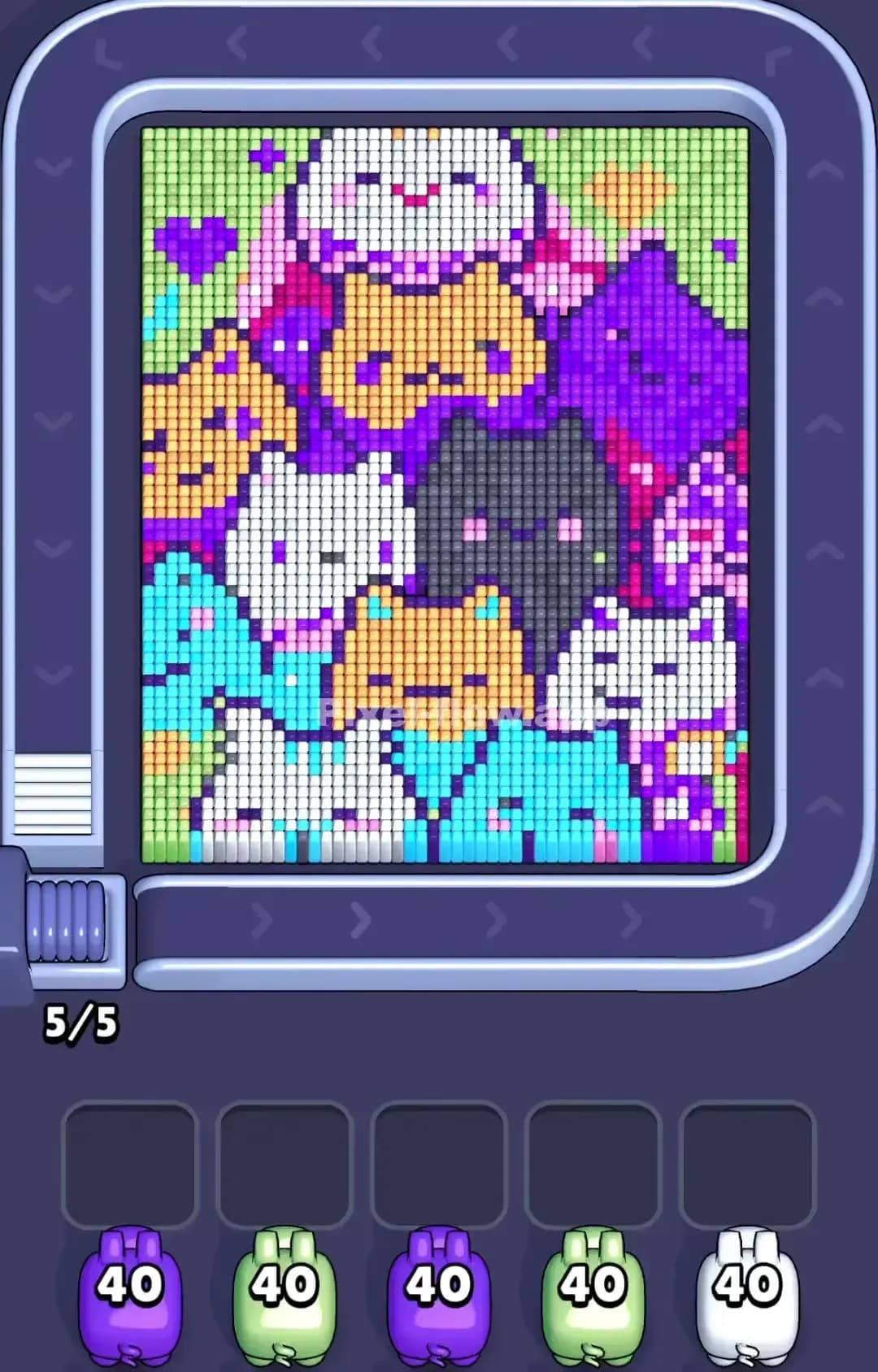 Pixel Flow Level 1055 Screenshot