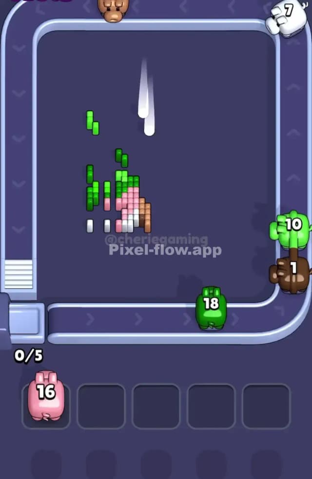 Pixel Flow Level 1662 Solution 3