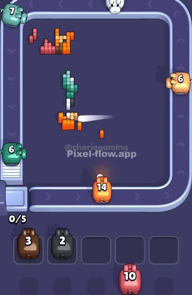 Pixel Flow Level 1817 Solution 3