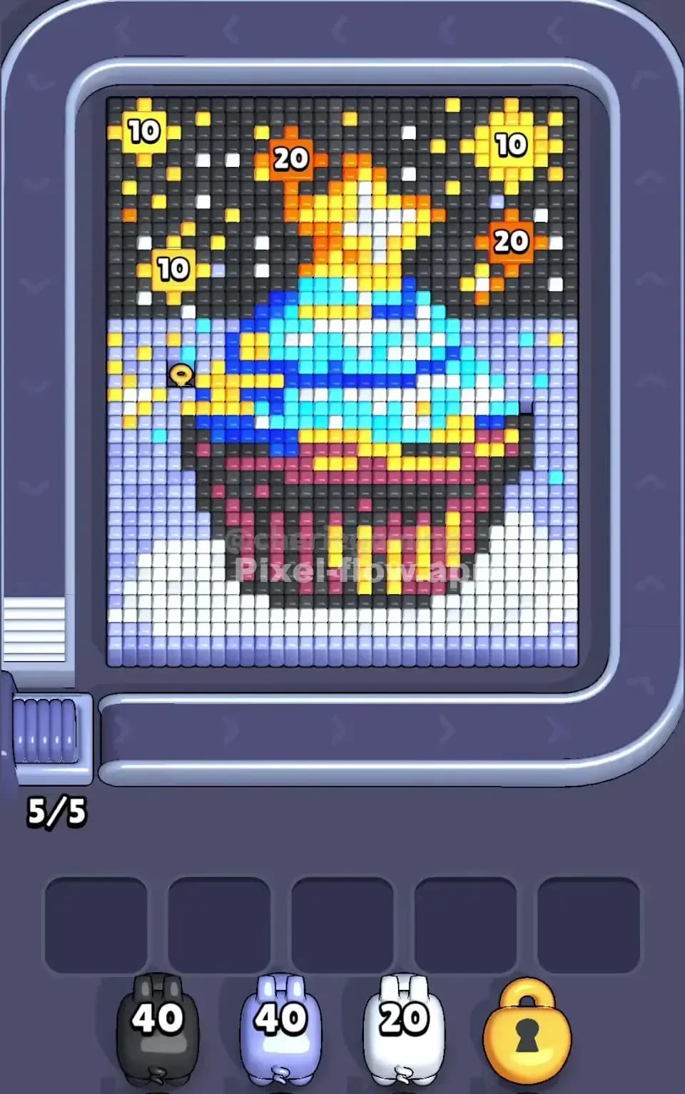 Pixel Flow Level 431 Screenshot