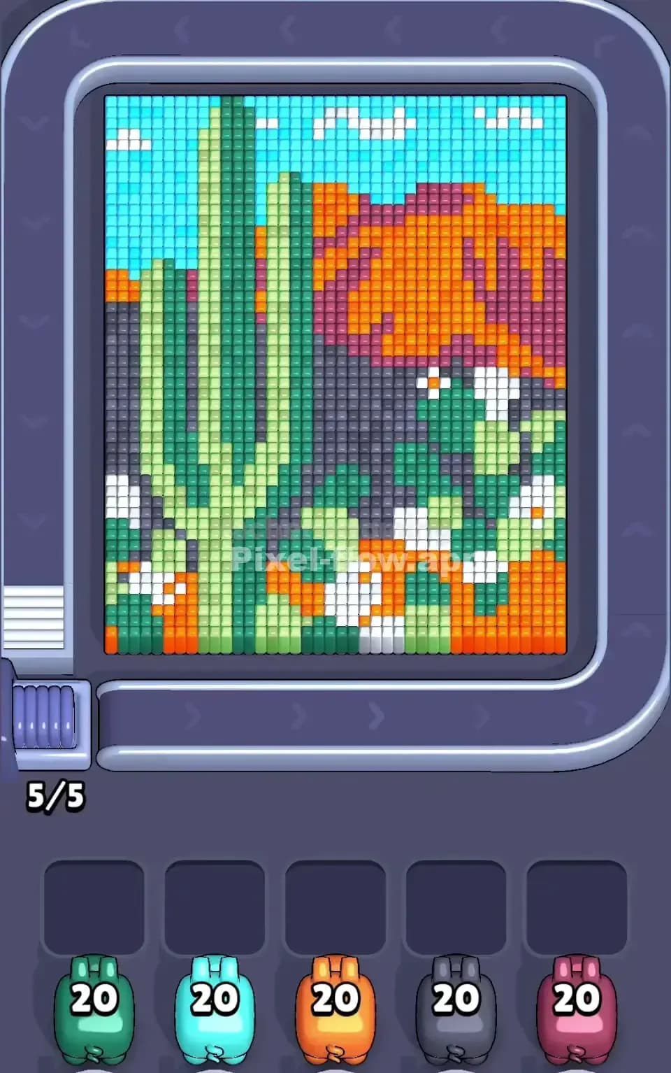 Pixel Flow Level 408 Screenshot