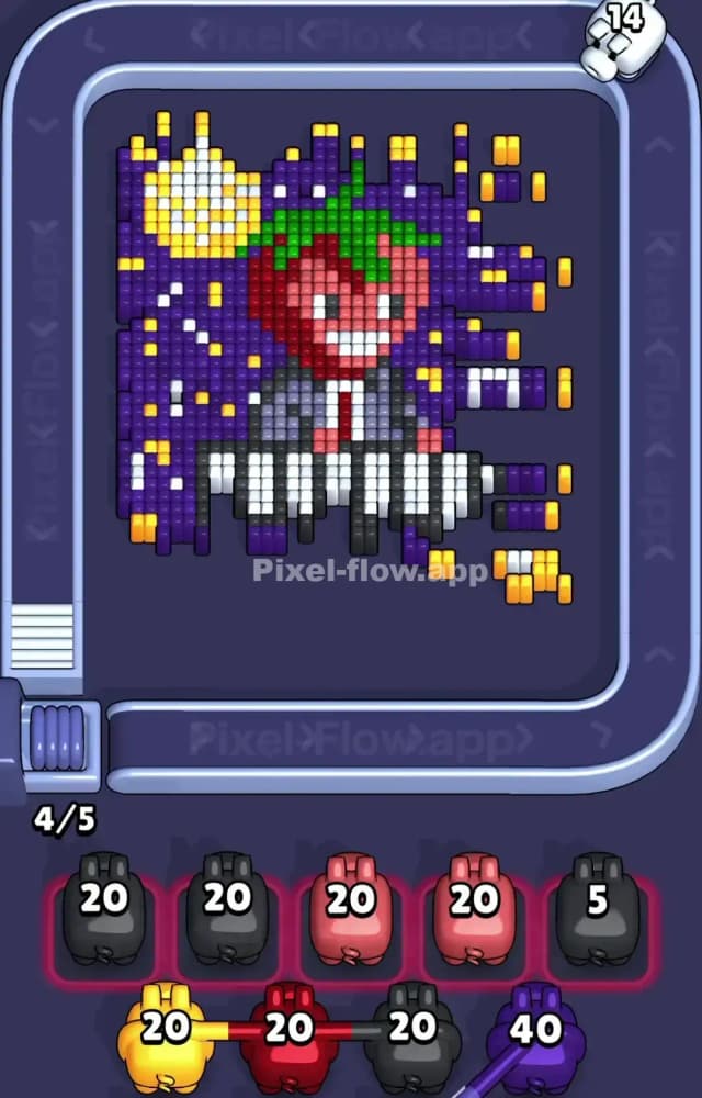 Pixel Flow Level 1519 Solution 1