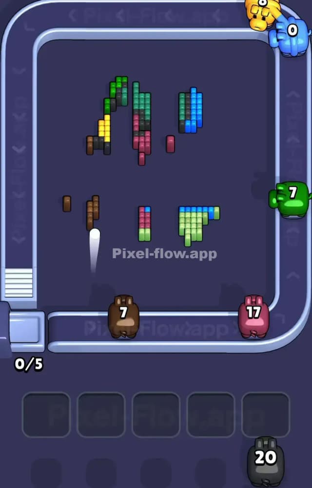 Pixel Flow Level 1152 Solution 3