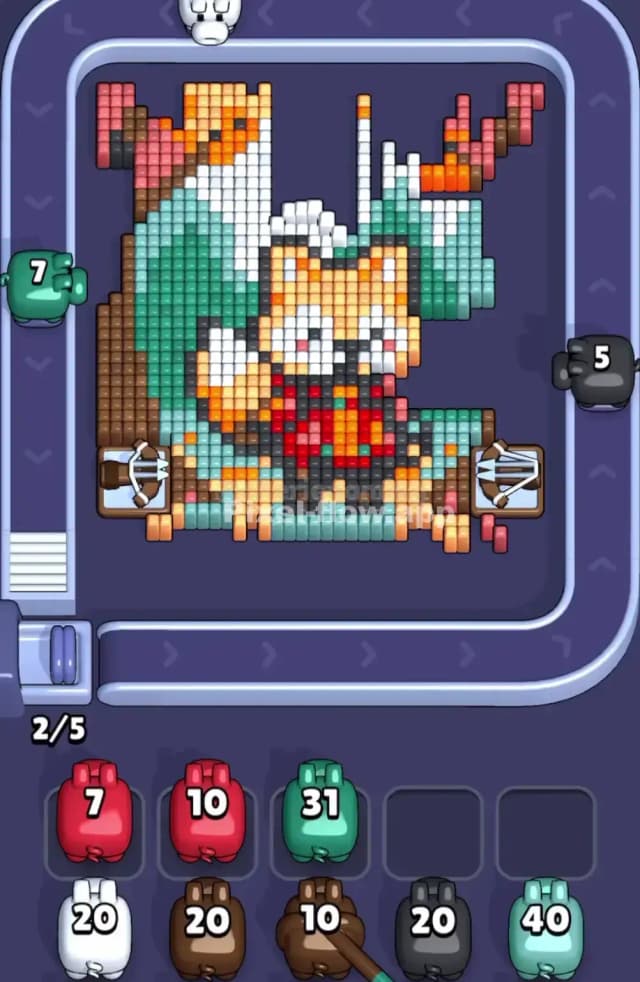 Pixel Flow Level 1817 Solution 1