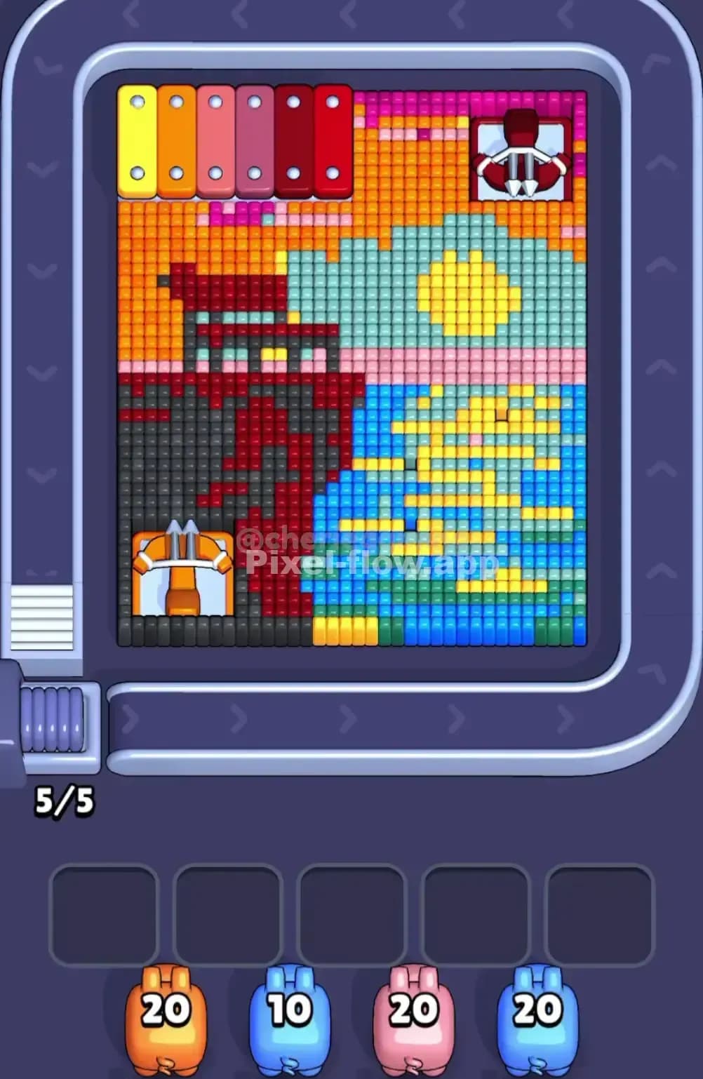 Pixel Flow Level 1846 Screenshot