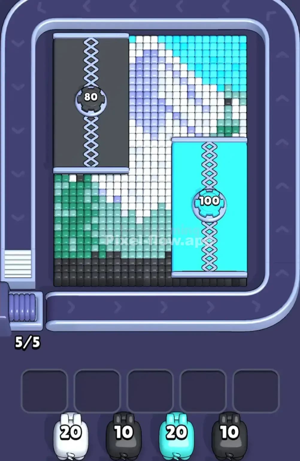 Pixel Flow Level 1862 Screenshot
