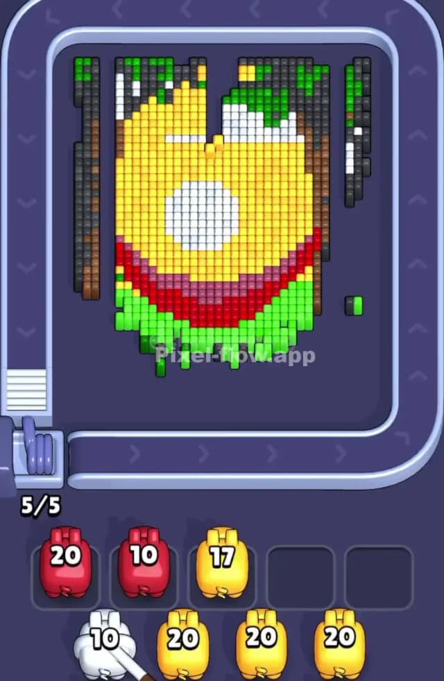 Pixel Flow Level 1856 Solution 1