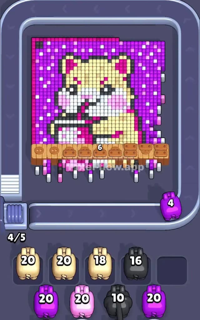 Pixel Flow Level 760 Solution 1