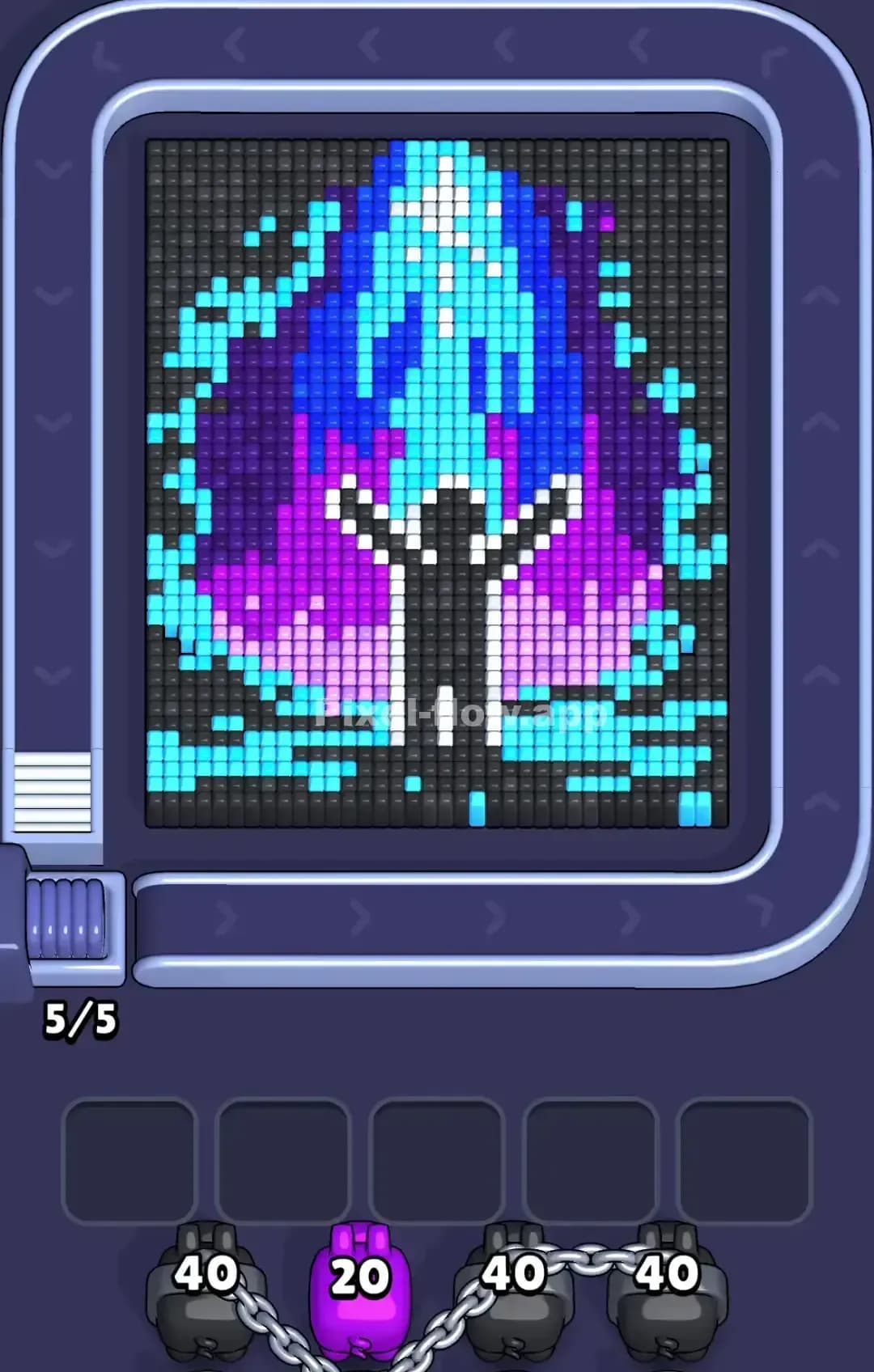 Pixel Flow Level 838 Screenshot