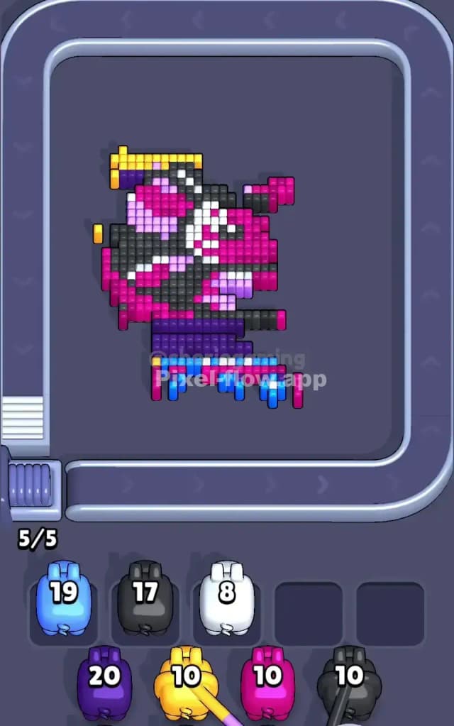 Pixel Flow Level 774 Solution 3