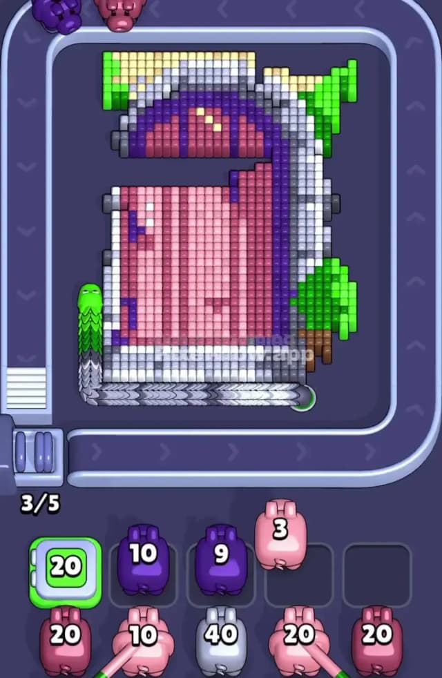 Pixel Flow Level 1819 Solution 1