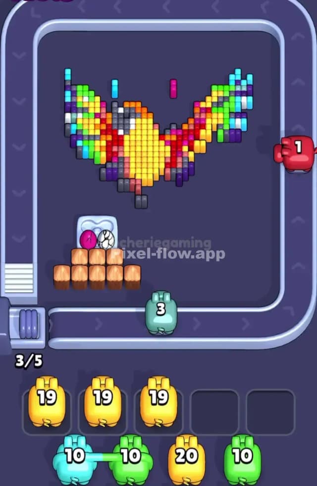 Pixel Flow Level 1825 Solution 2