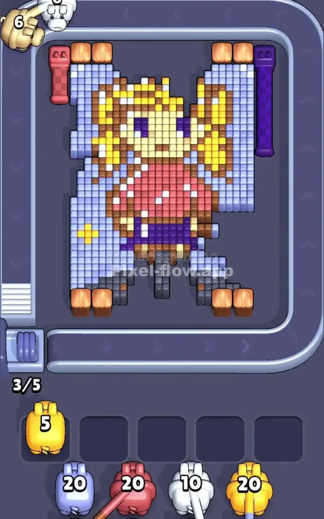 Pixel Flow Level 531 Solution 1