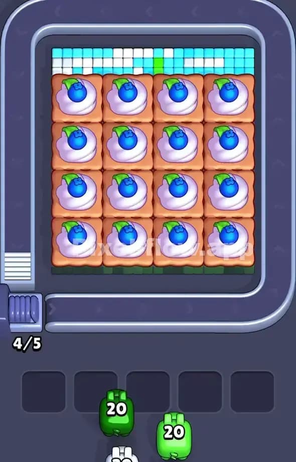 Pixel Flow Level 554 Screenshot