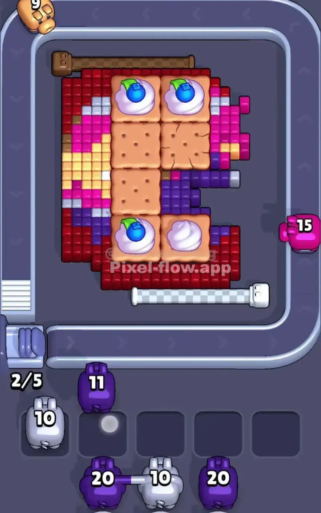 Pixel Flow Level 402 Solution 1