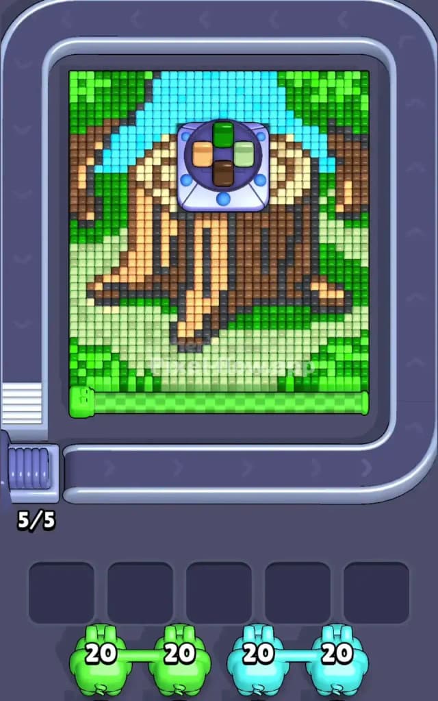 Pixel Flow Level 602 Gameplay